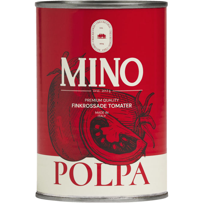 MINO Finkrossade Tomater Polpa