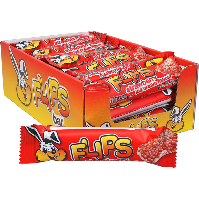 Sante Flips barer Jordbærissmag 24-pak