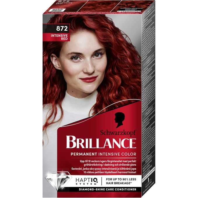Schwarzkopf Hårfarve Brillance 872 Intensive Red