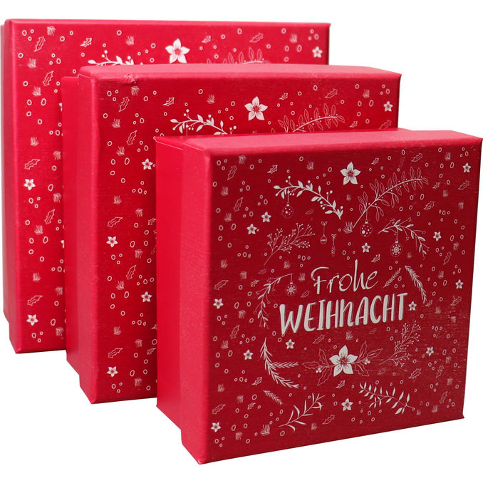 MAXX10GROUP Geschenkschachtel-Set, 3-teilig