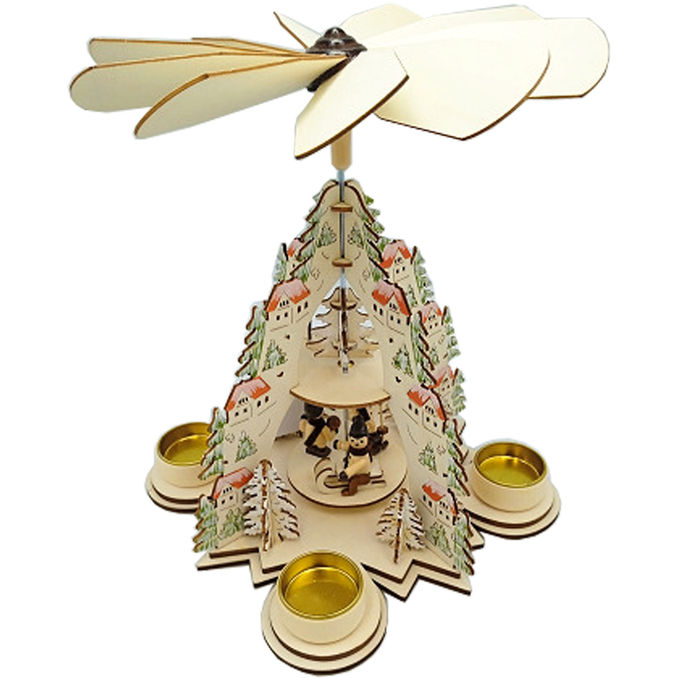 MAXX10GROUP Weihnachtspyramide Holz