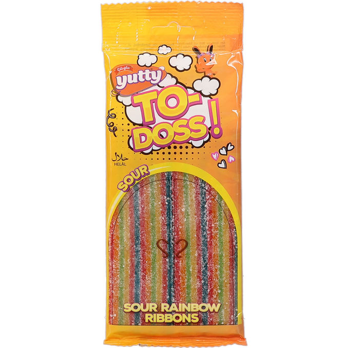 Yutty Godisremmar Sour Rainbow