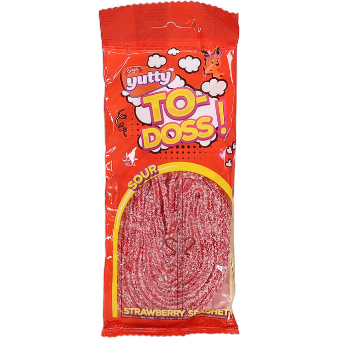Yutty Godis Jordgubb Spaghetti