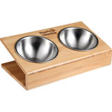 Hearts & homies Futternapf-Set Edelstahl