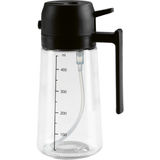 GOURMETmaxx Ölsprühflasche schwarz mit Gießfunktion