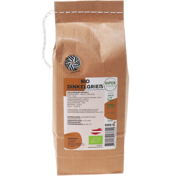 Super Garden BIO Dinkelgrieß