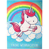 Mindestens haltbar bis: 30.06.2026 p.os Adventskalender Einhorn