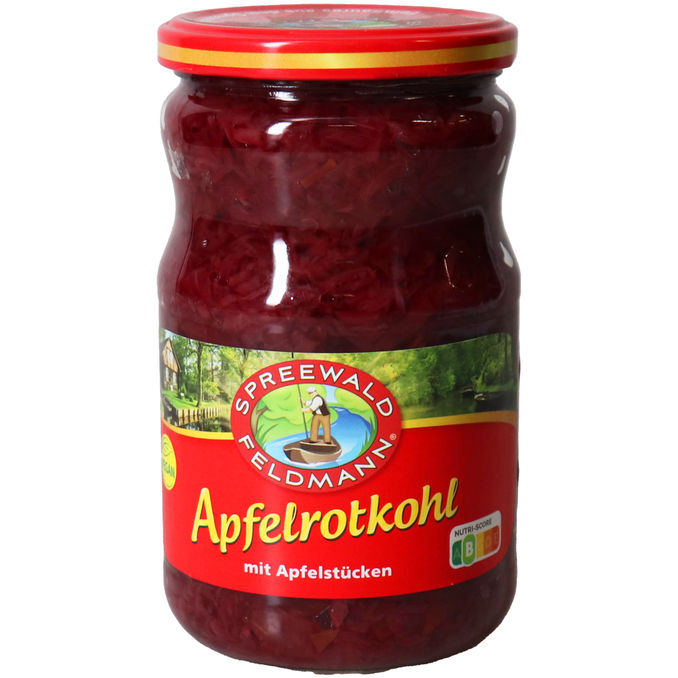 Spreewald Feldmann Apfelrotkohl
