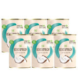 Mindestens haltbar bis: 29.12.2024 One Nature BIO Kokosmilch, 6er Pack