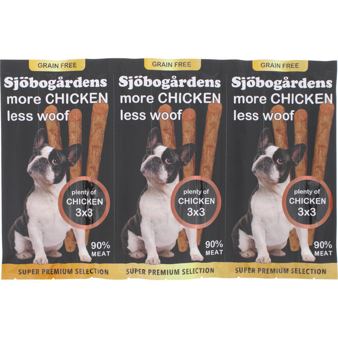 Sjöbogården Hundesnacks Kyllingepinde