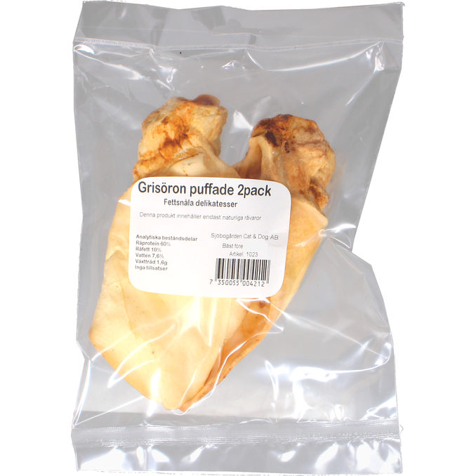 Sjöbogården Grisöron Puffade 2-pack