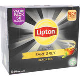 Bedst før: 31.07.2026 Lipton Earl Grey 50 teposer