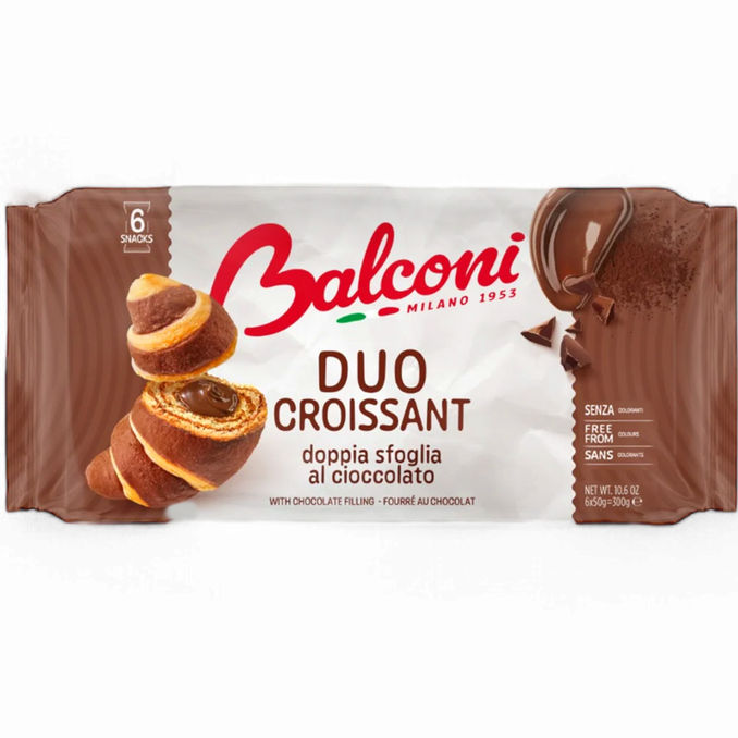 Balconi Croissant Duo Schokolade