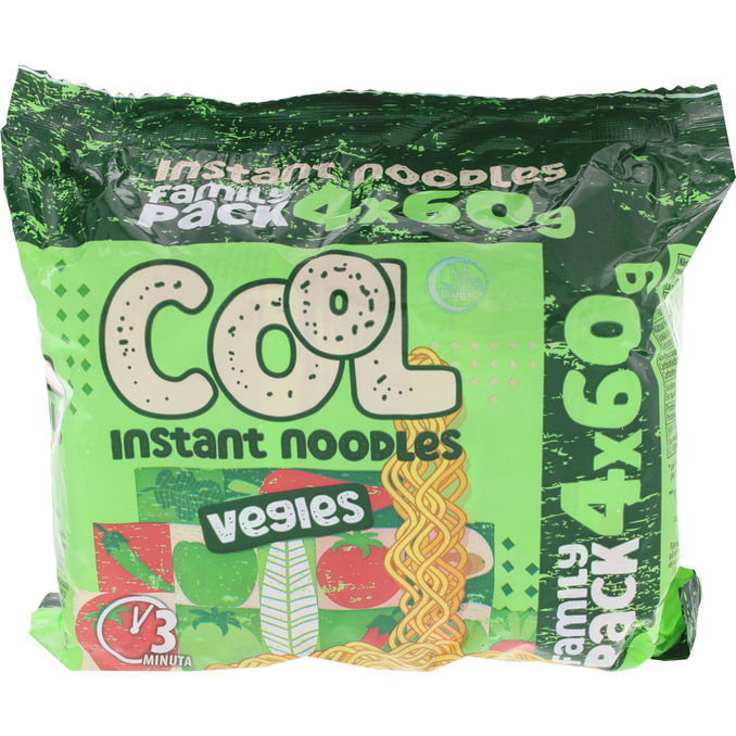 Cool Nudlar Veggies 4-pack
