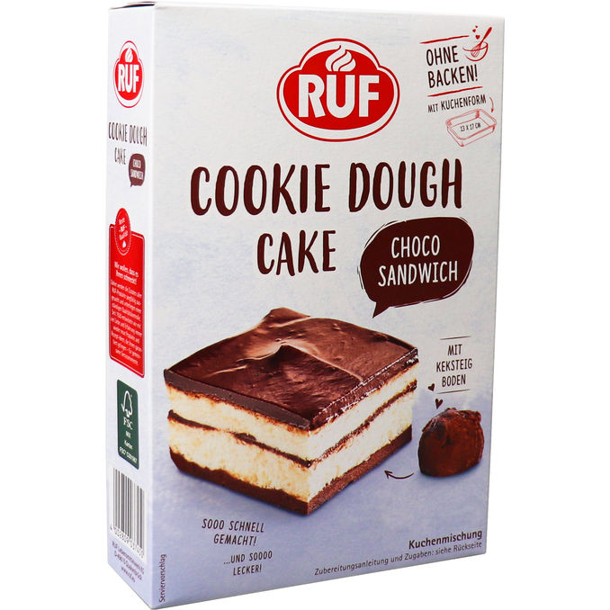 Ruf Cookie Dough Cake Choco Sandwich