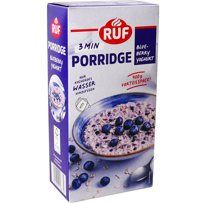 Ruf Porridge Blueberry Yoghurt