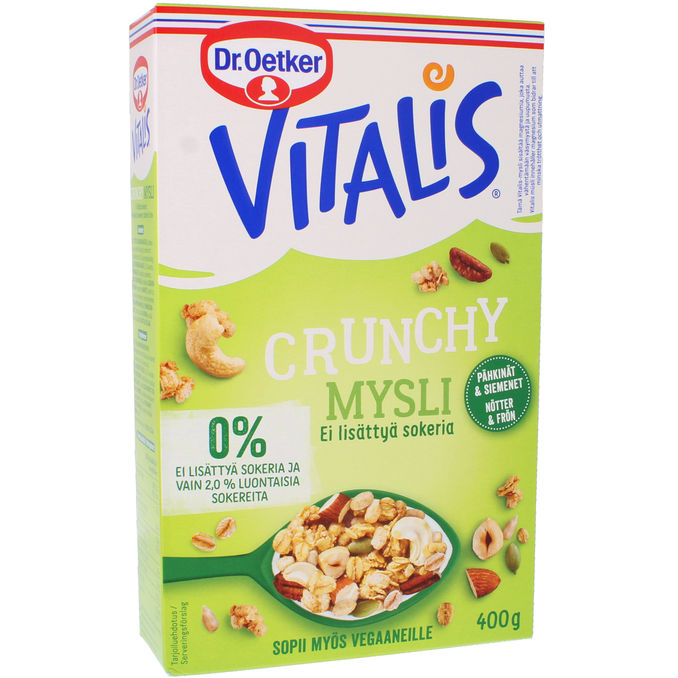 Dr. Oetker Vitalis Müsli U. Tilsat Sukker
