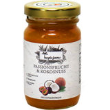 Mindestens haltbar bis: 17.06.2026 Tropicjams Passionsfrucht & Kokosnuss-Aufstrich