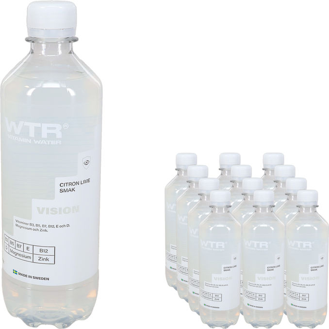 WTR Vitamindryck Vision Citron Lime 12-pack