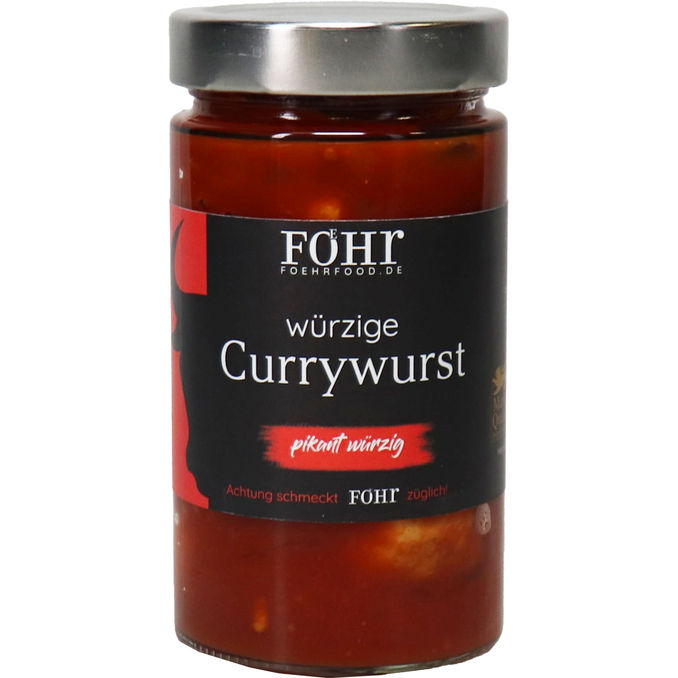 Föhr Genussmanufaktur Würzige Currywurst