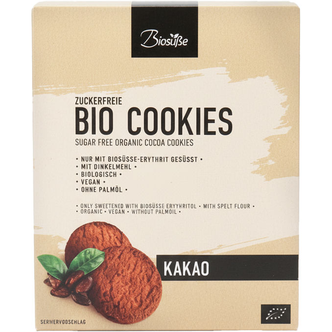 Biosüße BIO Cookies Kakao