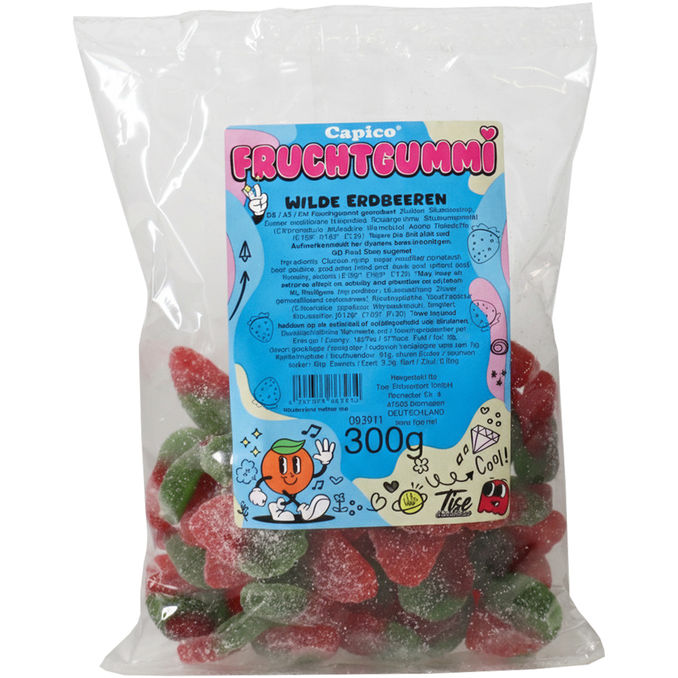 Capico Fruchtgummi Wilde Erdbeeren