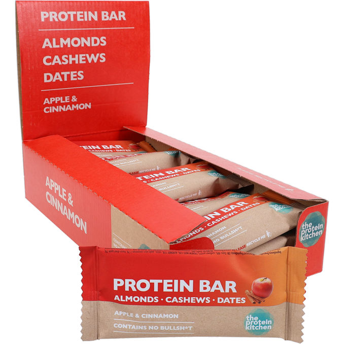 The Protein Kitchen Proteinbarer Apple & Cinnamon 18-pak