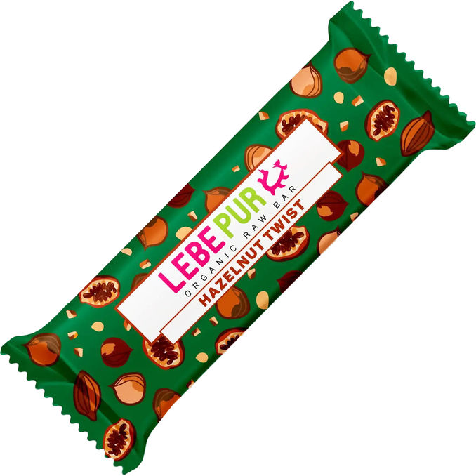 Lebepur BIO Energieriegel Haselnuss Twist