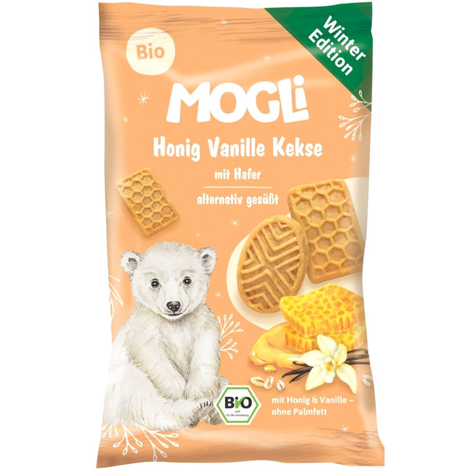 MOGLi BIO Honig Vanille Kekse