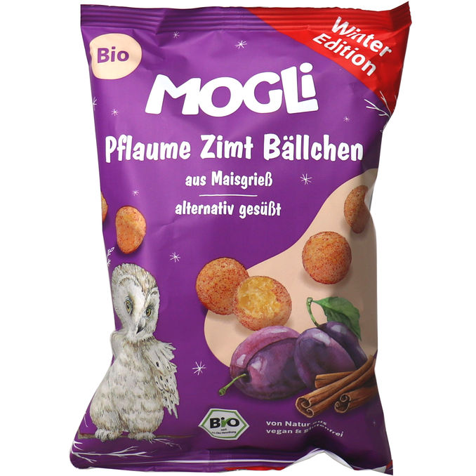 MOGLi BIO Pflaume Zimt Bällchen