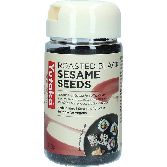 Yutaka Gerösteter Schwarzer Sesam