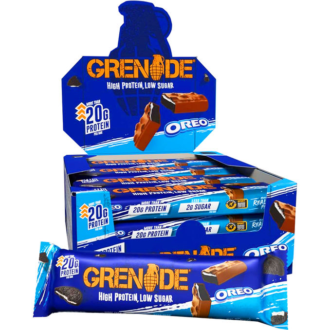 Proteinriegel Grenade Oreo, 12er Pack
