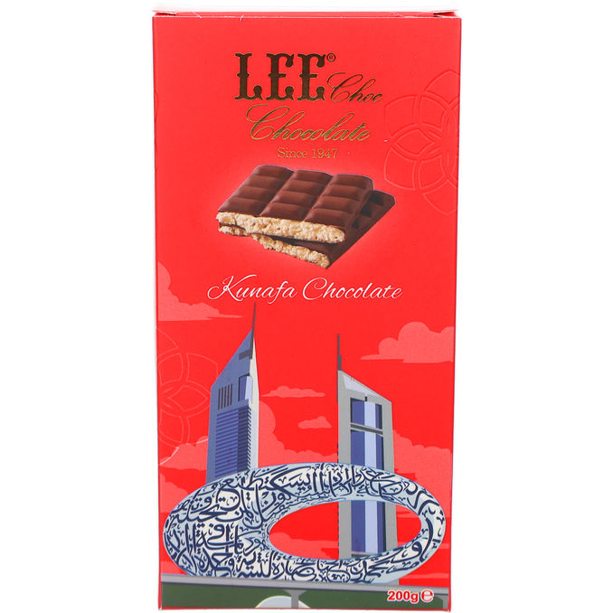 Lee Dubai Chocolate Kunafa Hvid Knas Chokolade