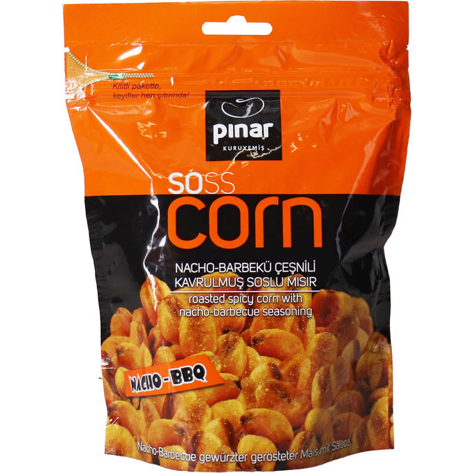 SOSSCORN Nacho-BBQ Gerösteter Mais