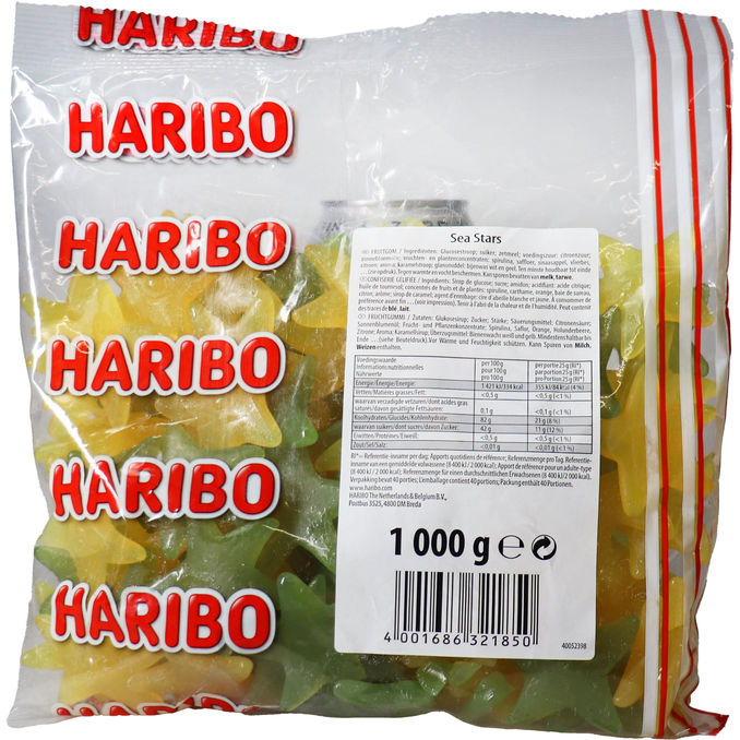 Haribo Fruchtgummi Sterne, Maxipack