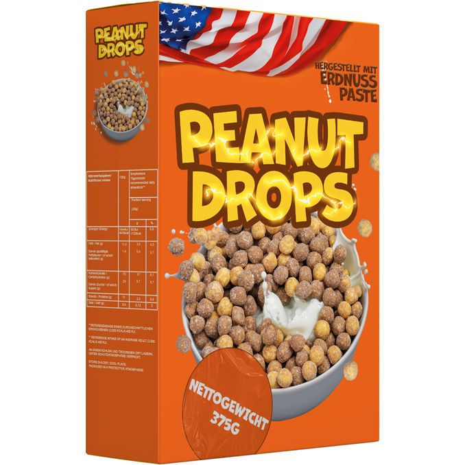 Lusogourmet Frühstückscerealien Peanut Drops