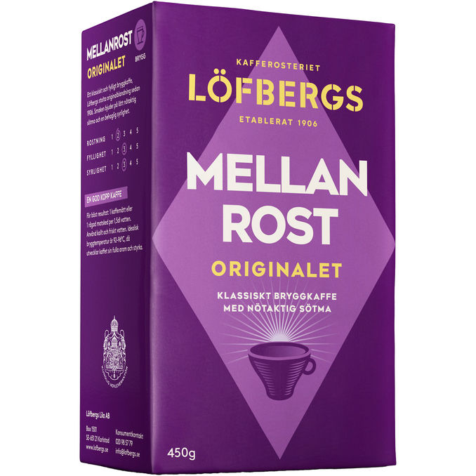 Löfbergs Bryggkaffe Mellanrost