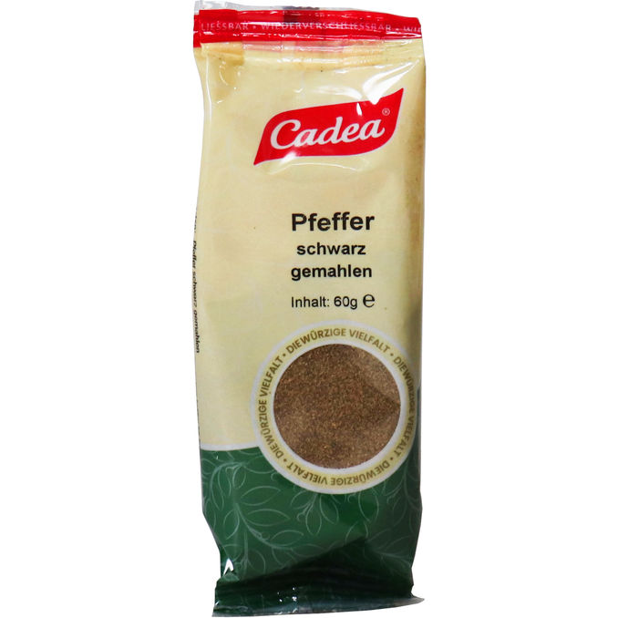 Cadea Schwarzer Pfeffer gemahlen