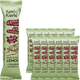 Karl Karlo BIO Dattel-Zitrone-Riegel, 12er Pack