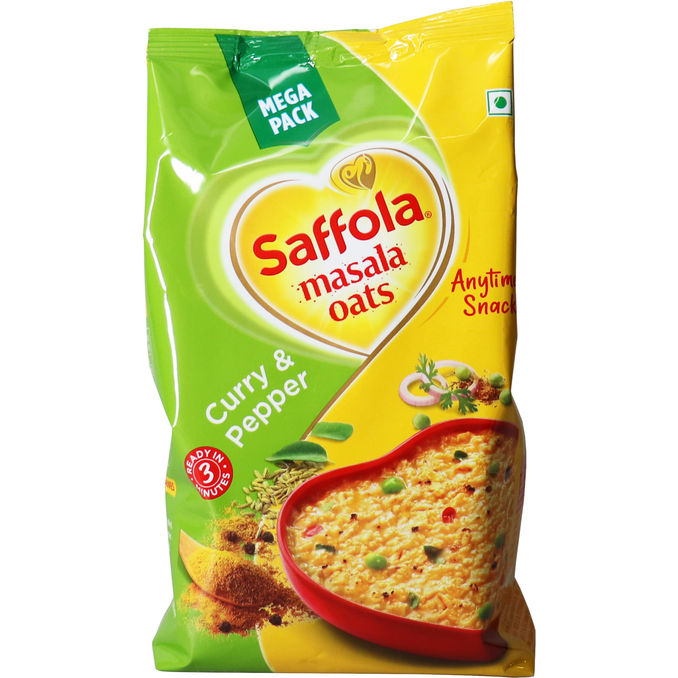 SAFFOLA Instant-Hafermahlzeit Curry & Pepper