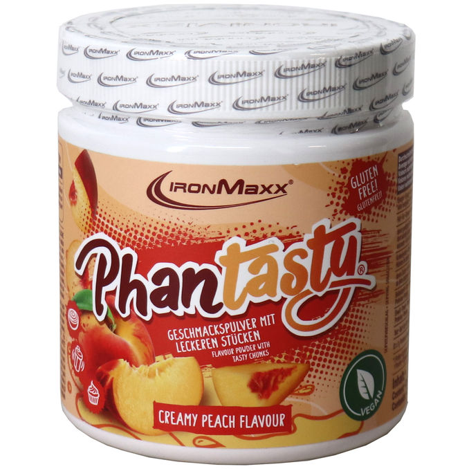 IronMaxx Geschmackspulver Creamy Peach