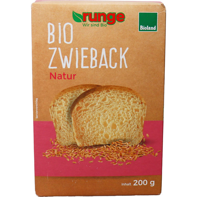 runge BIO Zwieback Natur
