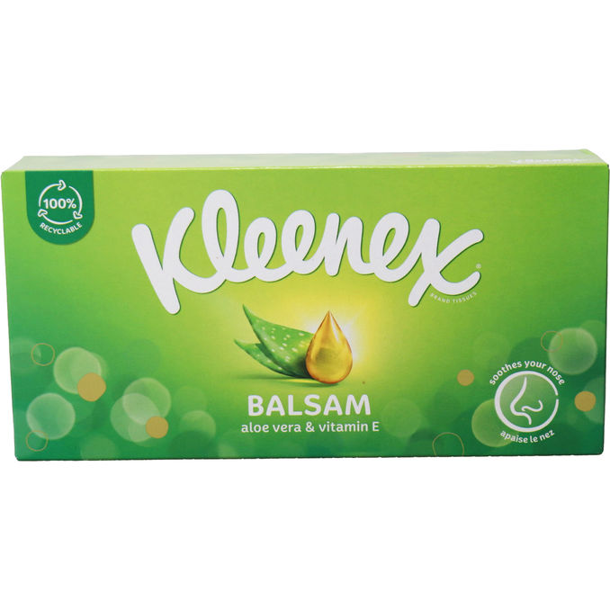 Kleenex Taschentücher Balsam Aloe Vera & Vitamin E