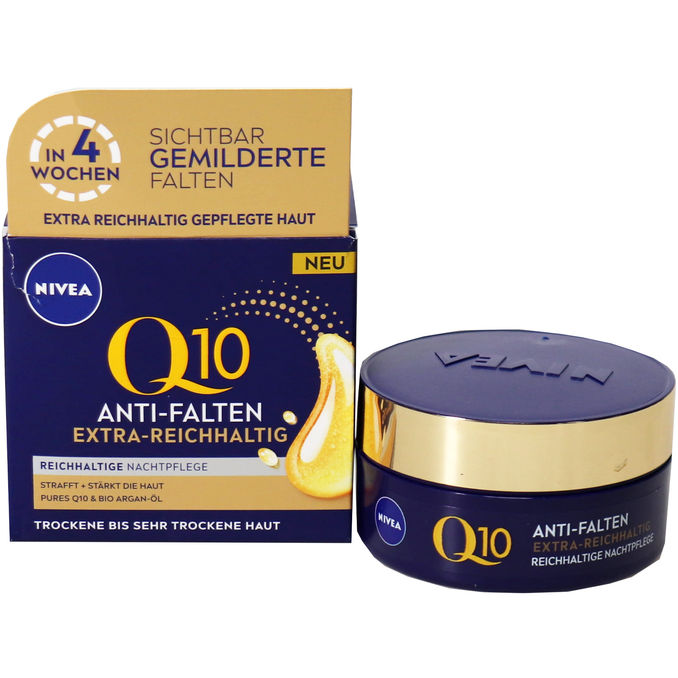 Nivea Nachtcreme Q10 Anti-Falten & Extra Reichhaltig
