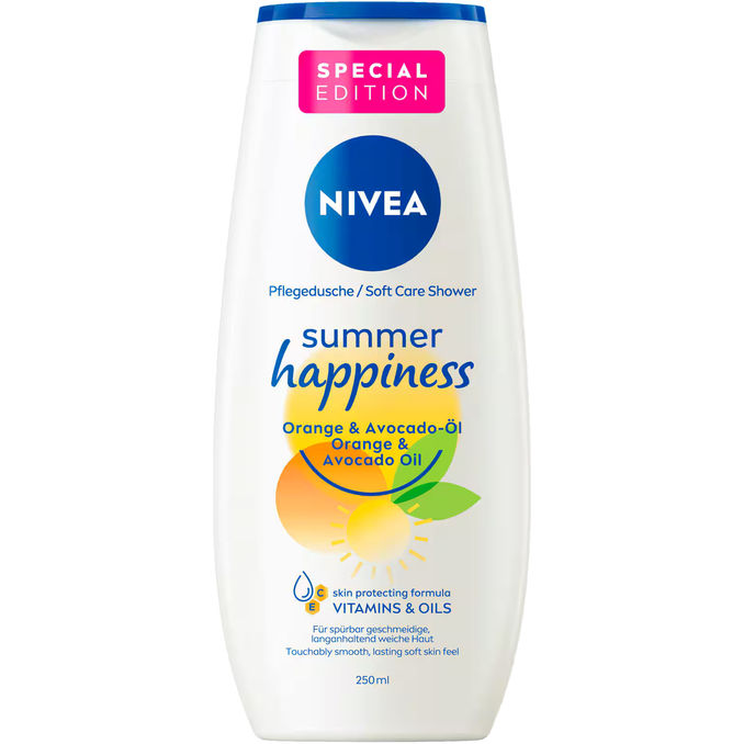 Nivea Duschgel Summer Happiness Orange