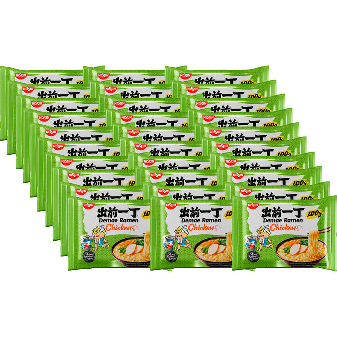Nissin Demae Ramen Chicken, 30er Pack