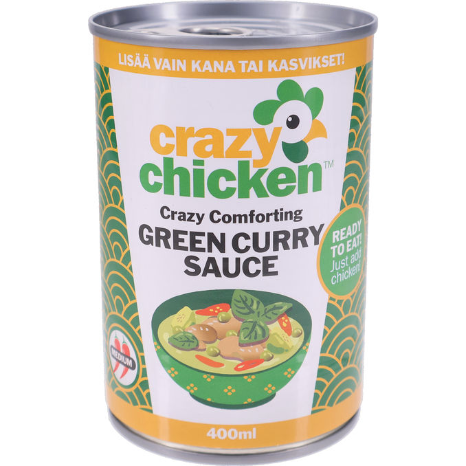 Crazy Chicken Currykastike Vihreä