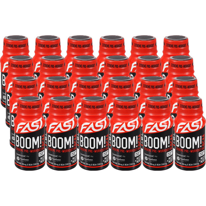 Fast Pre-Workout Shot Bärsmak 24-pack