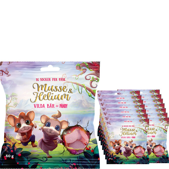 Pändy Slik Musse & Helium 14-pak