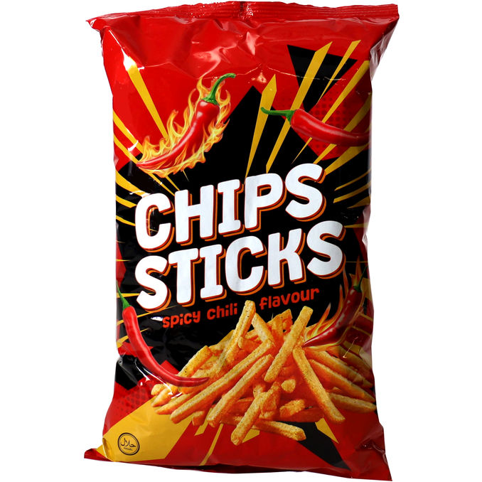 Chips Sticks Chips Spicy Chili